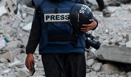 A disaster in Palestine .. and the victim journalists