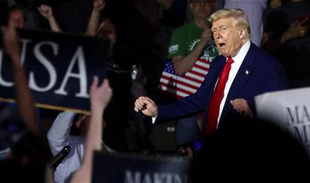 Expecting the largest economic boom in the history of America .. Trump defends his economic policies and attacks Biden
