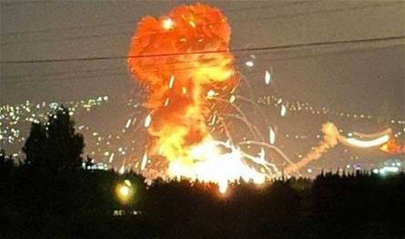 The bombing is renewed in a boundary … continuous raids and these areas are targeted