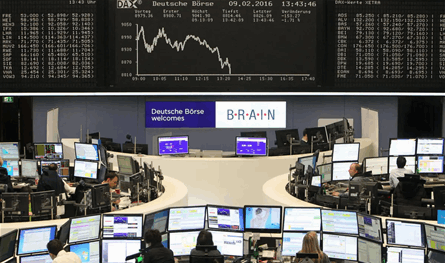 Different performance of European stock markets