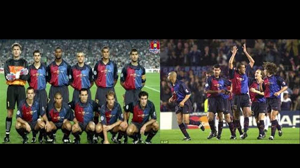 Does Barcelona destroy its recorded number in the year 2000?