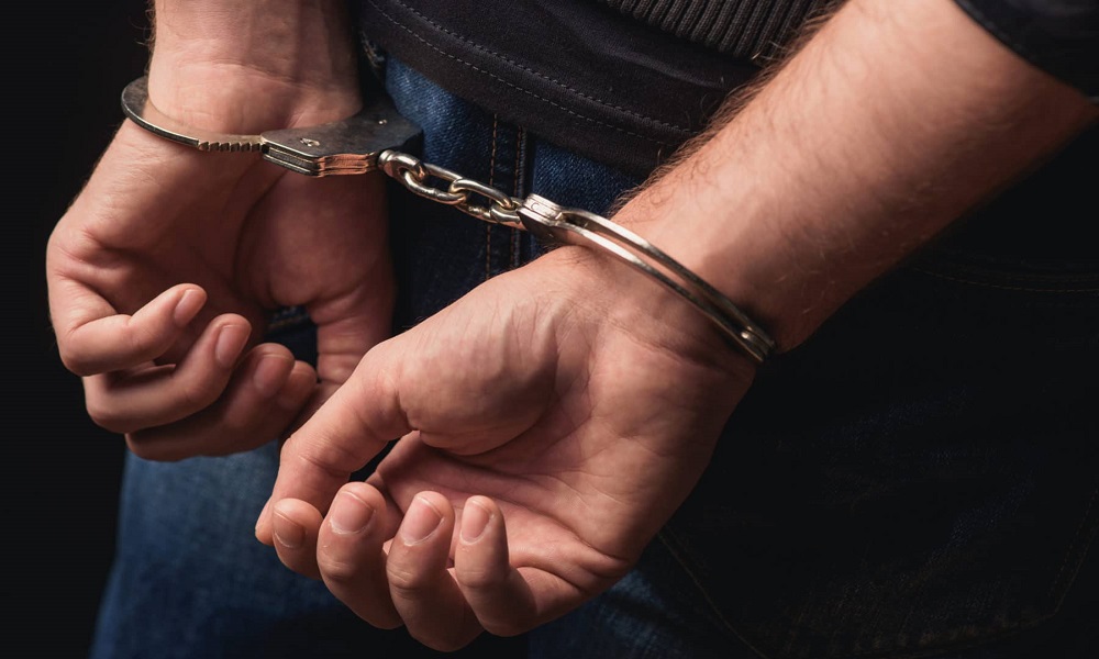 The arrest of a member of the theft gang