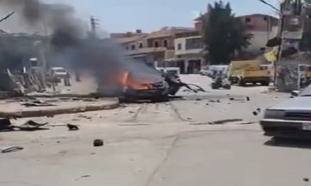 Video: A new Israeli targeting in Mays Al -Jabal