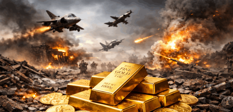 إلى أي مدى سترتفع أسعار الذهب إذا تدهور الوضع في المنطقة؟