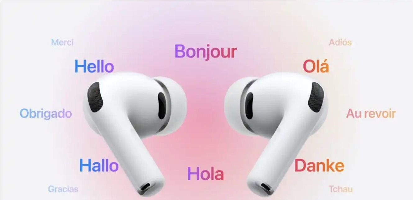آبل تكشف النقاب عن خاصية الترجمة الفورية في سماعات AirPods