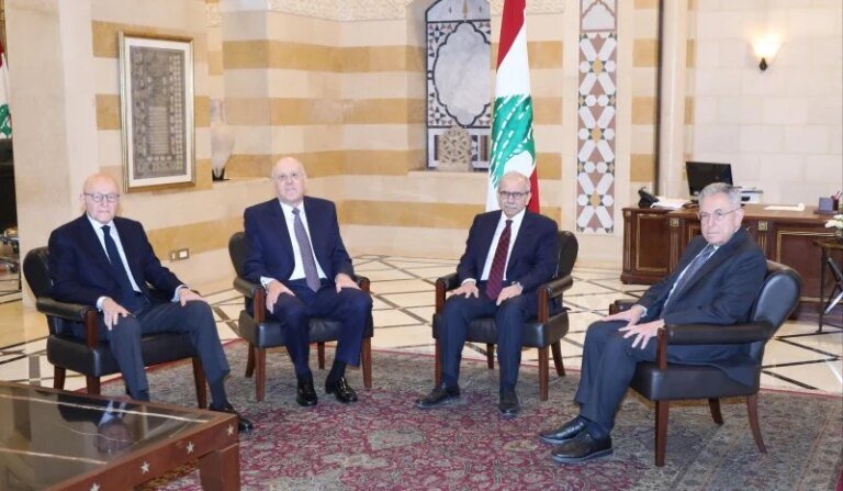 اجتماع سياسي في السرايا: تحذيرات من توريط لبنان في مغامرات عسكرية