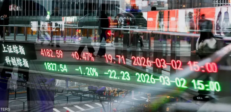 الأسهم الصينية تجذب الأنظار وتصبح “ملاذا آمنا” في خضم الصراعات