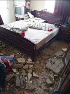 لحظات بين الحياة والموت… عائلة تنجو من كارثة في دير عمار