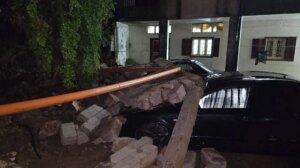 الأمطار تضرب عكار… انهيار مفاجئ وأضرار في ببنين (صور)